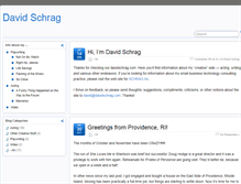 Tablet Screenshot of davidschrag.com